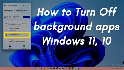 How To Disable Background Apps On Windows Using Microsoft Pc