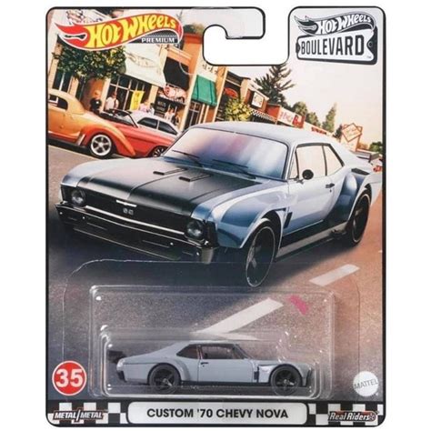Xe mô hình Hot Wheels Custom Chevy Nova Boulevard Shopee Việt Nam