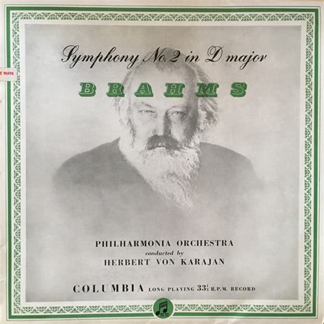 Symphony No 2 In D Major Op 73 Johannes Brahms Philharmonia