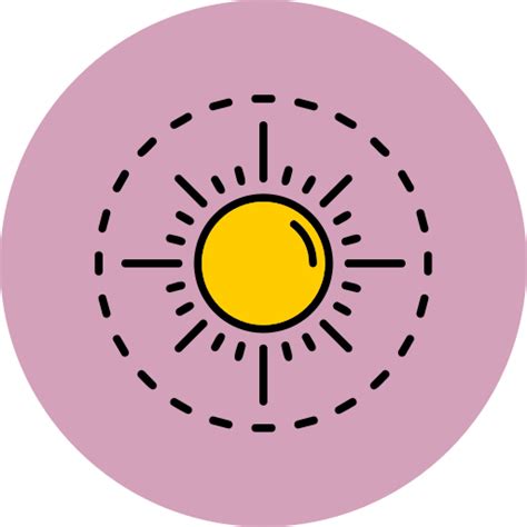 Sun Generic Color Lineal Color Icon