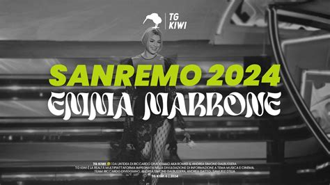 APNEA EMMA MARRONE SANREMO 2024 YouTube