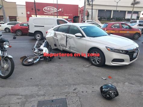 Reporterosenlazona On Twitter Almomento 🚨🚔motociclista Termina