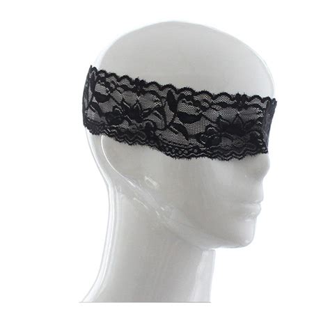 Yuelv Black Lace Adult Sexy Eye Mask Party Halloween Mask Fetish Bondage Blindfold Sex Toys