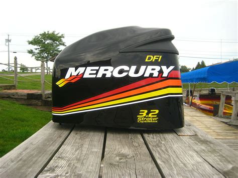 Mercury Racing Outboard Decal Set Kit For Stroker Optimax L L