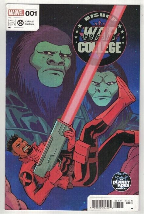 Bishop WAR College 1 Cover B Bustos Marvel 2023 Eb150 Comic Books