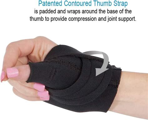 Comfort Cool Thumb CMC Restriction Splint Support Compression For