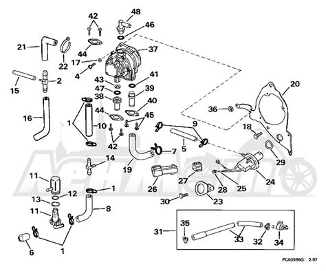 Unveiling The Inner Workings Of A Johnson Fuel Pump A Detailed Diagram