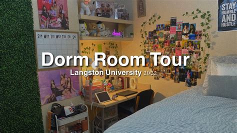 Dorm Room Tour 2022 HBCU Langston University CANDACE LYNN YouTube