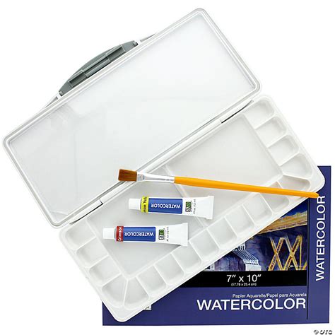 Art Advantage Palette Airtight Watercolor Well Oriental Trading