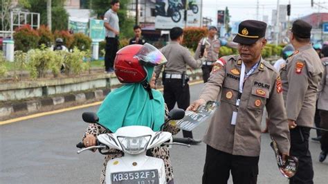 Sosialisasikan Penerimaan Polri Tahun 2023 Bag Sdm Polres Kapuas Hulu