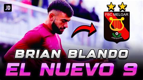 Brian Blando Es Nuevo Delantero De Fbc Melgar Segundo Refuerzo