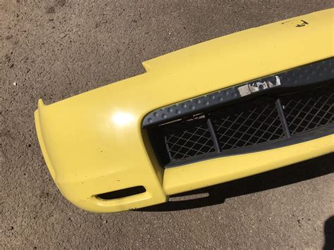 Pair Of Toyota Mr2 Mk3 Bumpers Front And Rear Faded Yellow Qq Ebay