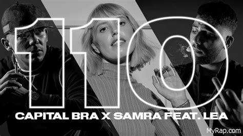 RAPFAME TV On Twitter CAPITAL BRA SAMRA FEAT LEA 110 PROD BY