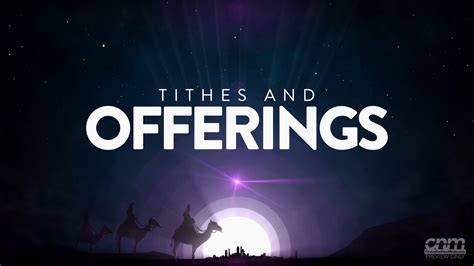 Tithes And Offering Christmas