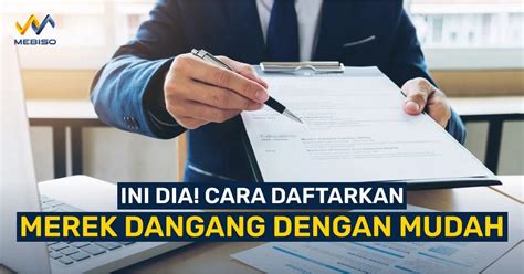 Ini Dia! Cara Daftarkan Merek Dagang dengan Mudah - Mebiso
