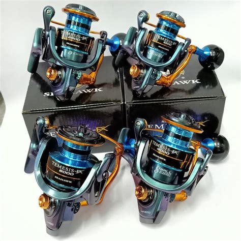 SEAHAWK TEMESIS FX 7 BEARING SPINING REEL Shopee Malaysia