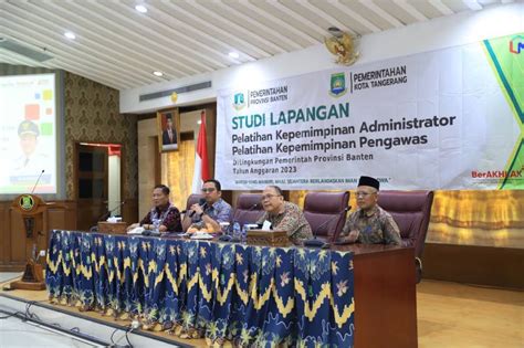 Pemkot Tangerang Terima Kunjungan Studi Lapangan Pkp Pka Provinsi