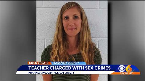 Teacher Pleads Guilty To Sex Crimes With Hanover Student