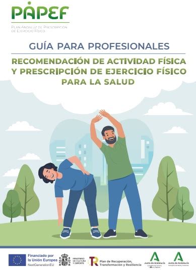 Gu A Para Profesionales Recomendaci N De Actividad F Sica Y