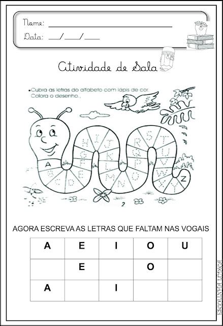 Atividades Para Educação Infantil Linguagem Oral E Escrita