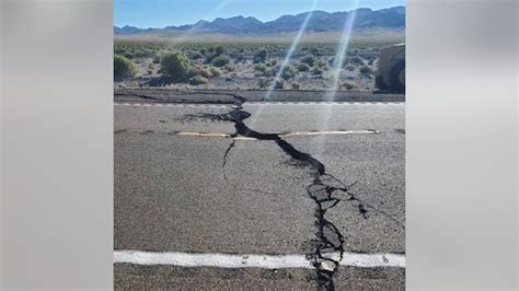 Vegas-Reno highway cracked, closed after 6.5 earthquake in Nevada