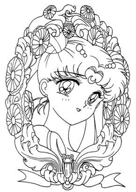 Sailor Moon And Friends Coloring Pages