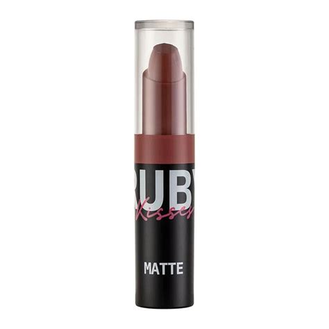 Batom Matte Nude Rose Ruby Kisses Rmls B Shopee Brasil