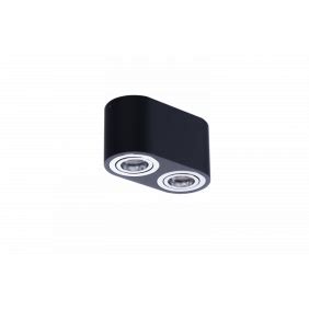 Dwupunktowa Lampa Sufitowa Brant Black Chrome Az