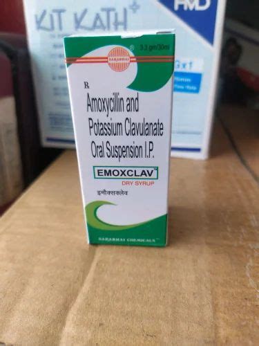 EMOXCLAV DRY SYRUP, Packaging Size: 30ml at Rs 67.20/bottle in Giridih ...