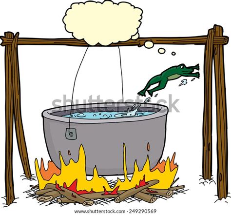 79 Frog Boiling Water Images Stock Photos And Vectors Shutterstock