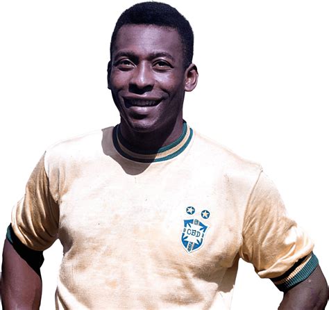 Pelé Brazil football render - FootyRenders