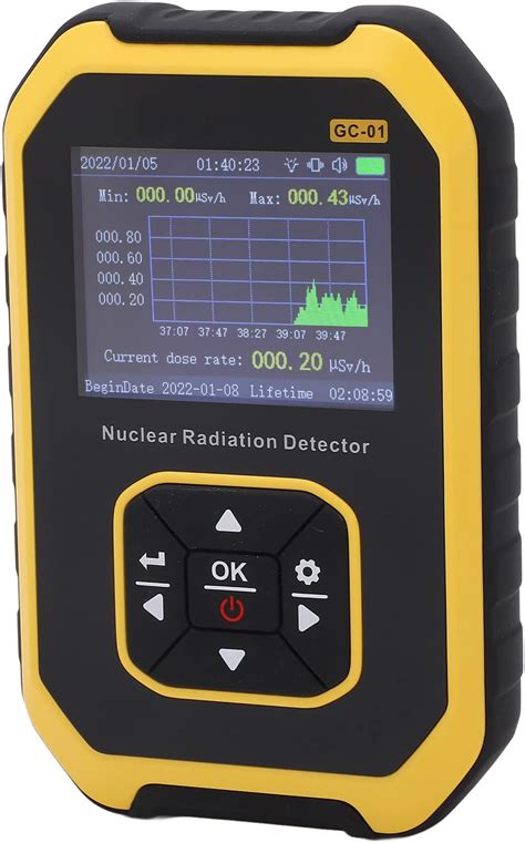 Detector De Radia O Nuclear Contador Geiger Dos Metro De Radia O