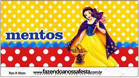 R Tulo Mentos Branca De Neve Fazendo A Nossa Festa