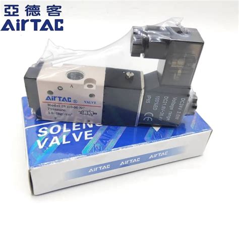 AIRTAC 3V SERIES 3V100 SERIES PNEUMATIC 3 2 WAY SOLENOID VALVE CONTROL