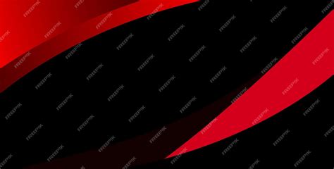 Premium Vector Black And Red Background Design Clean And Modern Red