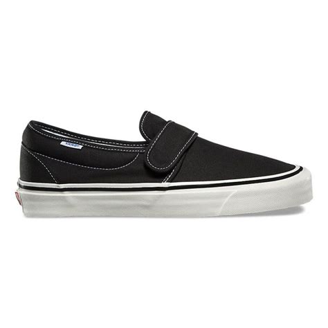 Jual VANS SLIP ON 47 DX ANAHEIM FACTORY BLACK WHITE ORIGINAL Shopee