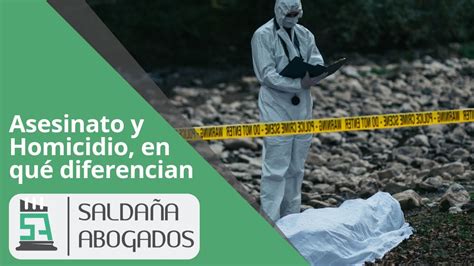 Asesinato Y Homicidio Diferencias Youtube