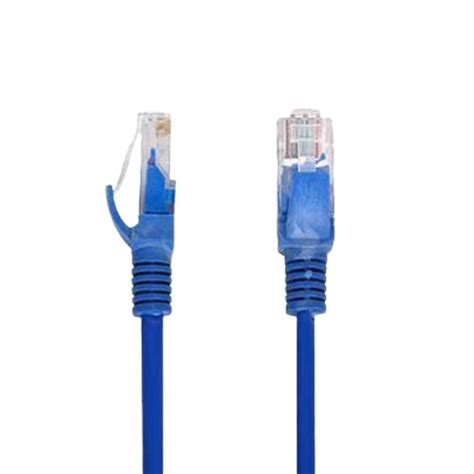 Cabo De Rede 10 Metros Lan Internet Crimpado Rj45 Cat5e Azul