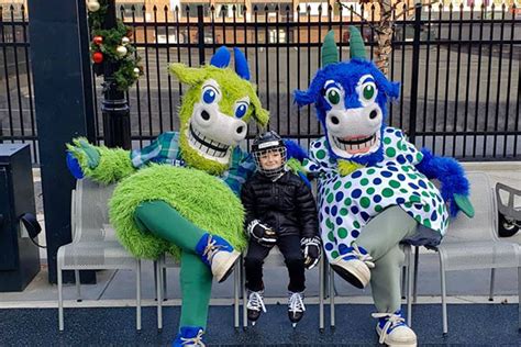 Hartford Yard Goats Mascots – Chompers & Chew Chew - Olympus Mascots