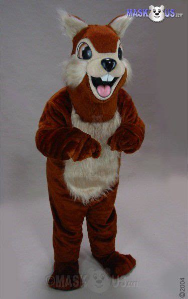 Chipmunk Deluxe Adult Size Chipmunk Mascot Costume 28140