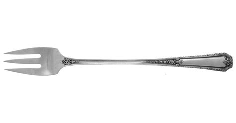 Louis XIV Sterling 1924 No Monograms Oyster Fork By Towle Silver