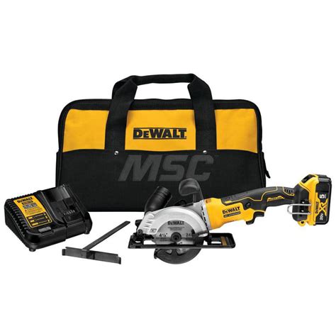 DeWALT Cordless Circular Saw 4 1 2 Blade Dia MSC Direct