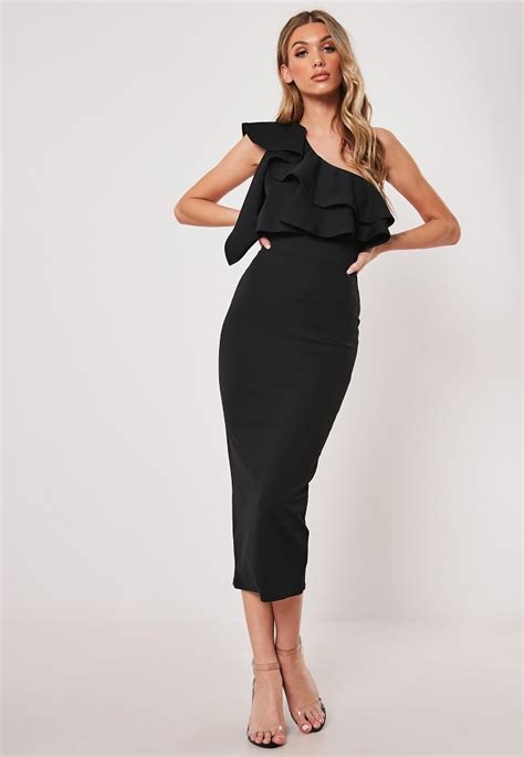 Ruffle Bodycon Dress