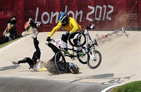 At Bmx Races Little Camaraderie But Plenty Of Crashes The New York Times