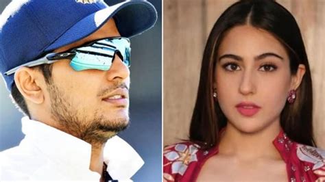 Shubman Gill And Sara Ali Khan Spotted গোপনে এয়ারপোর্টে শুভমান সারা