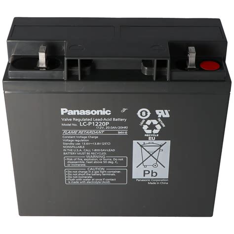 Panasonic LC X1220P Akku 12 Volt 20Ah X1220P Blei Akku 12 Volt