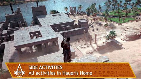 Assassins Creed Origins All Side Activities In Haueris Nome Youtube