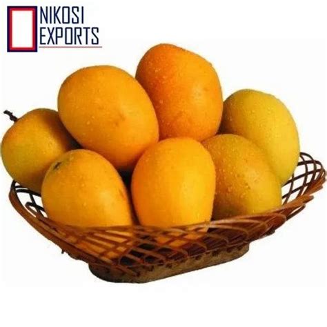 Yellow Common Fresh Totapuri Mangoes Carton Packaging Size 5 Kg At