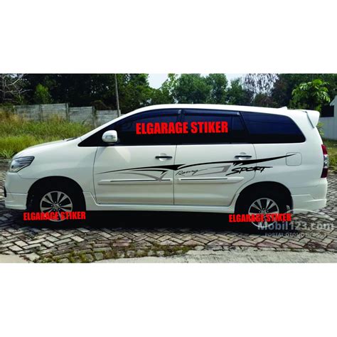 Jual Stiker Mobil Innova Cutting Stiker List Body Mobil Innova Stiker