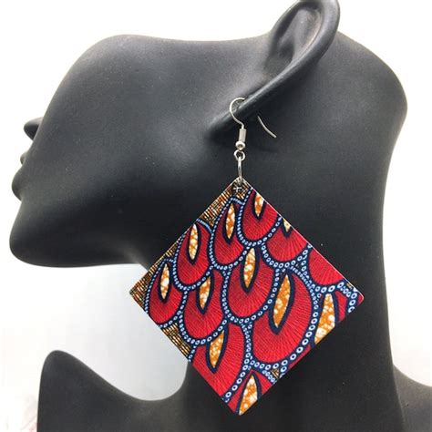 Ankara Earrings Etsy